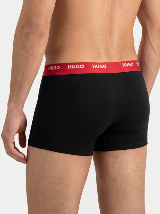 HUGO HUGO Set de boxeri﻿ 50532619 Negru