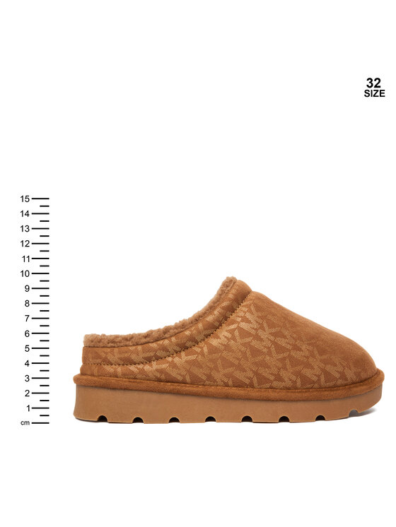 MICHAEL Michael Kors MICHAEL Michael Kors Παντόφλες Σπιτιού MK03782220 Καφέ