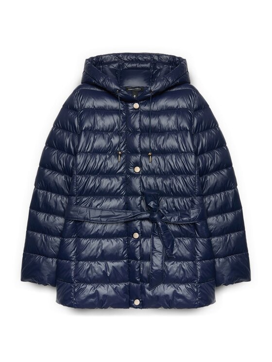 Fiorella Rubino Fiorella Rubino Giubbotto piumino F032T001463N034 Blu Slim Fit