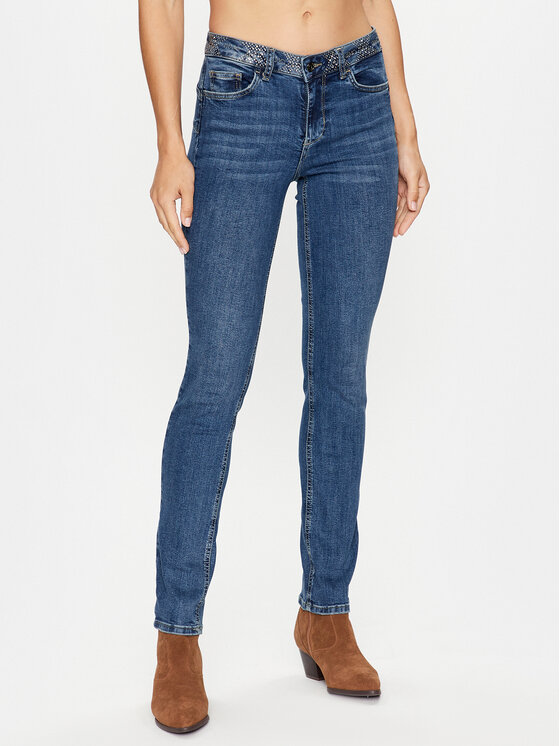 Liu Jo Liu Jo Τζιν UF3016 D4391 Μπλε Slim Fit