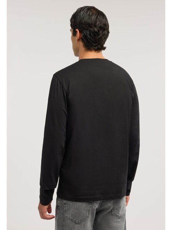 Trussardi Trussardi Longsleeve G0078000204N033 Czarny Regular Fit