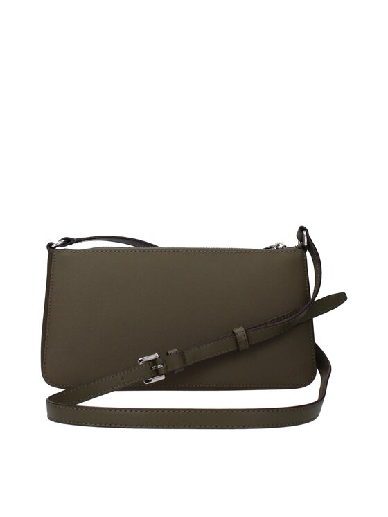 Michael Kors Michael Kors Torebka Green Fabric Crossbody Zielony