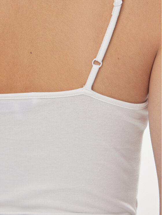 Tommy Jeans Tommy Jeans Body Essential DW0DW17993 Biały Slim Fit