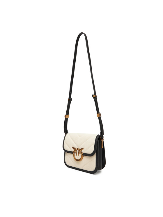PINKO PINKO Handtasche Love Box Bag Fl Mini PE 25 PLTT 104297 A2C7 Beige