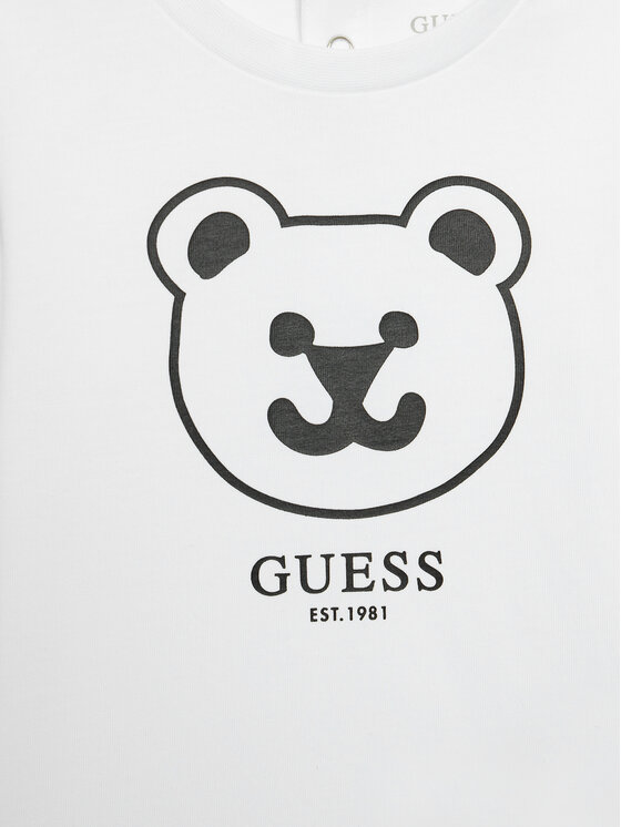 Guess Guess Bluse I4YI01K 8HM4 Weiß Regular Fit