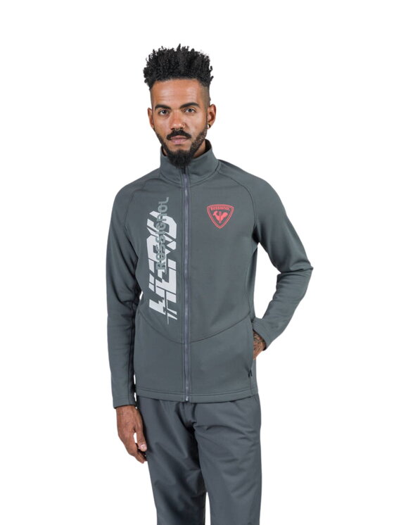 Rossignol Rossignol Bluza New Hero Classique Clim Szary Basic Fit
