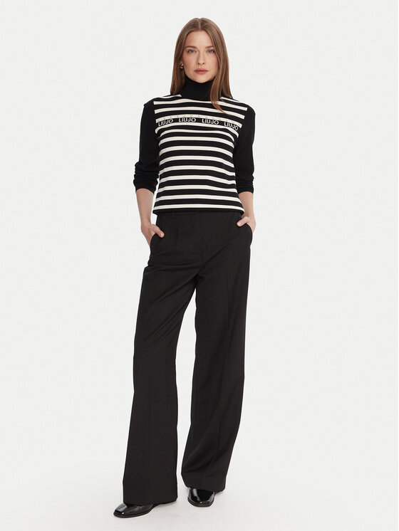 Liu Jo Sport Liu Jo Sport Dolčevita TF5219 MS63L Crna Regular Fit
