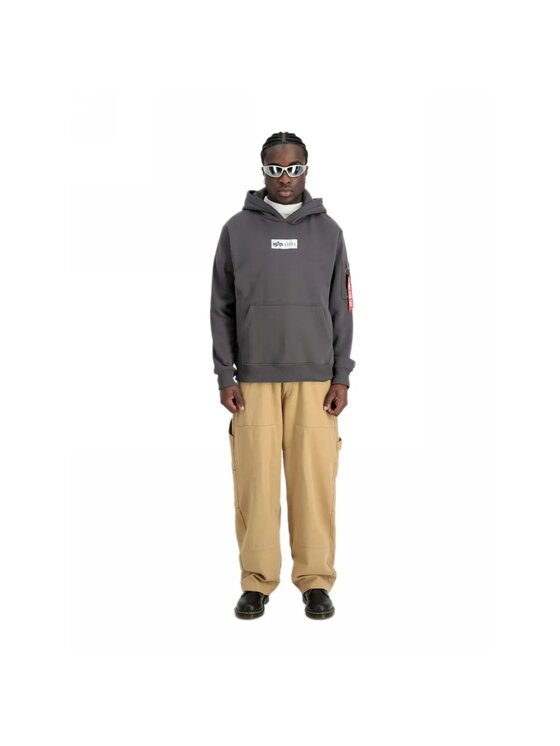 Alpha Industries Alpha Industries Bluza AI.148339-684 Szary Basic Fit