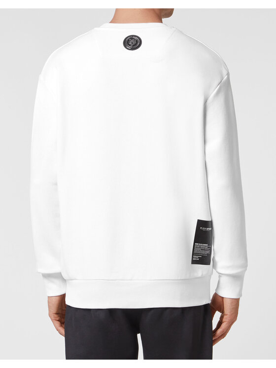 Plein Sport Plein Sport Longsleeve 473 Bianco Regular Fit