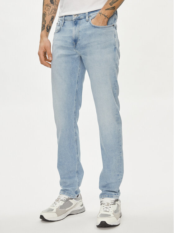 Pepe Jeans Jeans Hlače PM207388 Modra Slim Fit