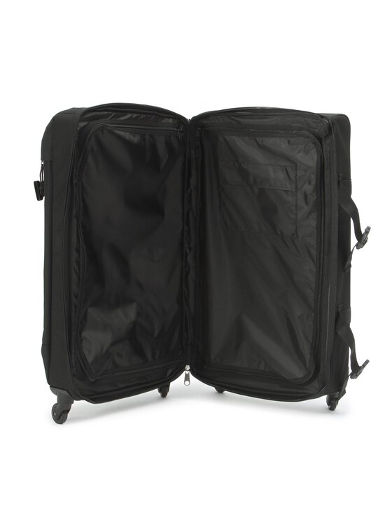Eastpak Eastpak Голям текстилен куфар Trans4 L EK00082L Черен