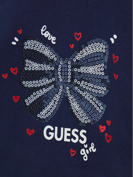 Guess Guess Komplet bluza in hlače A6BG16 K6140 Mornarsko modra Regular Fit