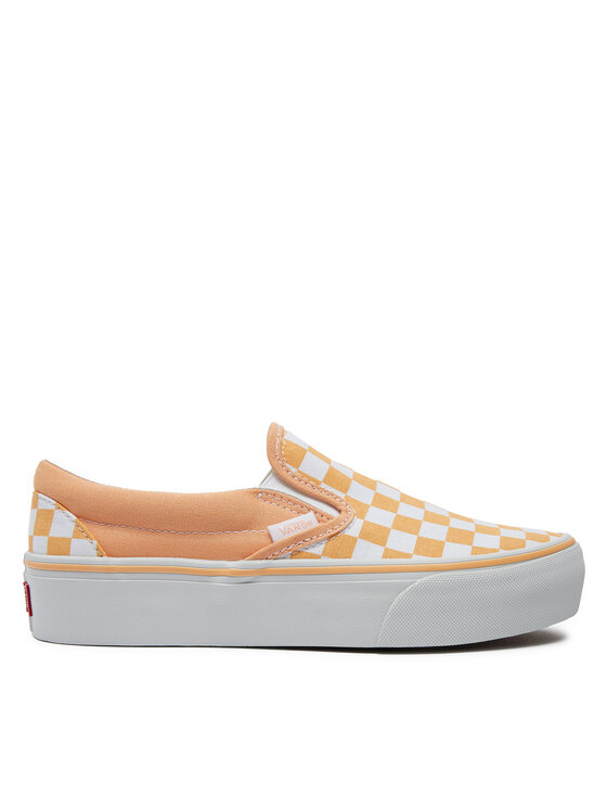 Vans Tenis Superge Classic Slip On Platform VN00018EAAS1 Bež