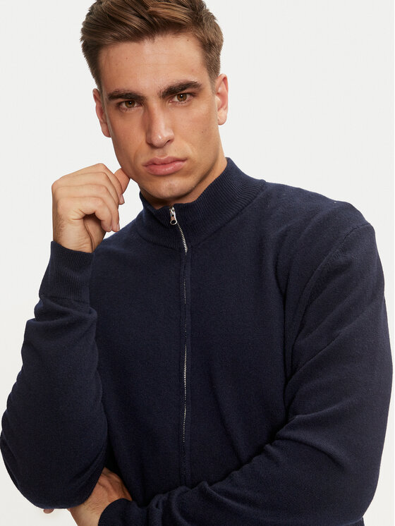 United Colors Of Benetton United Colors Of Benetton Пуловер 1002U500Z Тъмносин Regular Fit