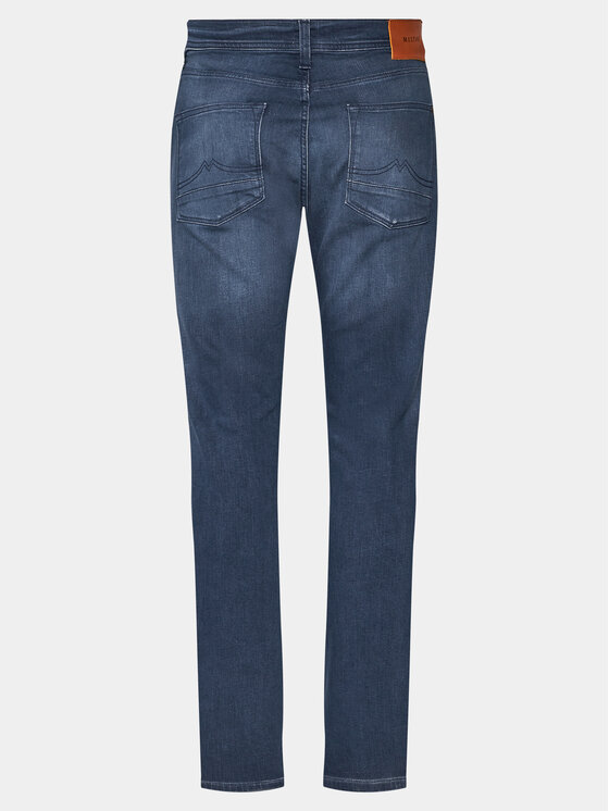 Mustang Mustang Jeansy Vegas 1013231 Granatowy Slim Fit