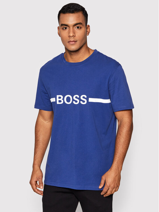 T-shirt Rn 50437367 Blu Slim Fit