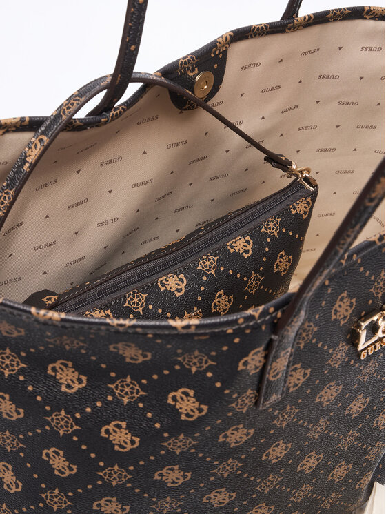 Guess Guess Сумка Emelie Logo HWGP99 28240 Коричневий