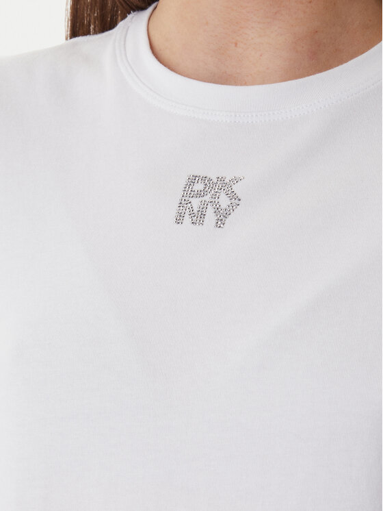 DKNY DKNY Póló DJ6T1740 Fehér Regular Fit