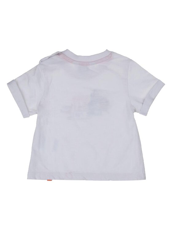 Kanz Kanz T-Shirt 1512561-1000 Biały Basic Fit