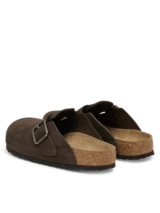 Birkenstock Birkenstock Παντόφλες Boston Wire Buckle 1032760 Σκούρο καφέ
