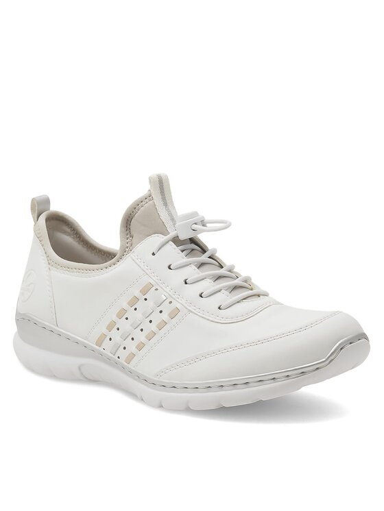 Rieker Rieker Halbschuhe L3259-80 Weiß