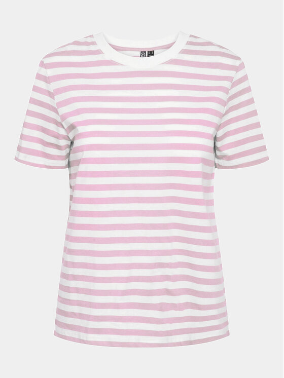 Pieces Pieces T-Shirt Ria 17146339 Růžová Regular Fit