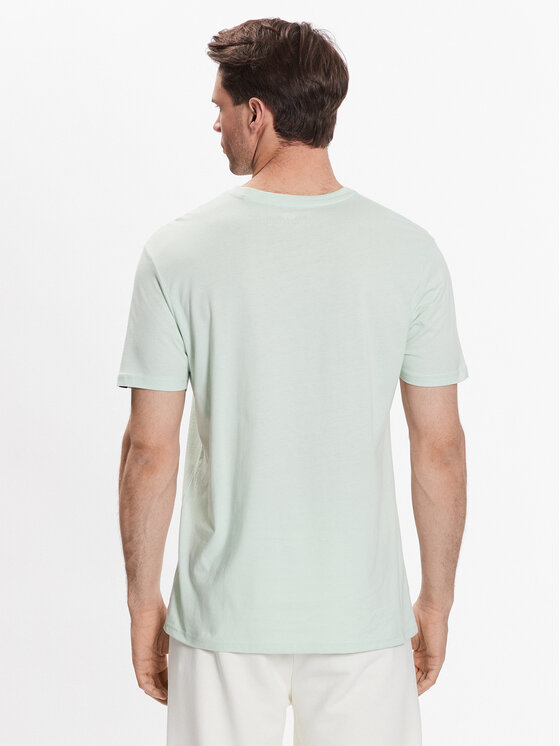 Alpha Industries Alpha Industries T-Shirt Basic T Small Logo 188505 Zielony Regular Fit