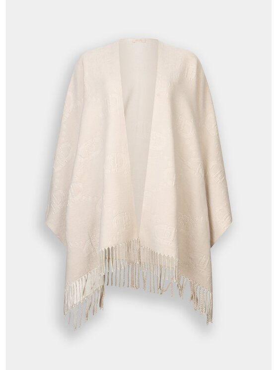 Liu Jo Liu Jo Poncho 2F5034T030030003 Beige Regular Fit