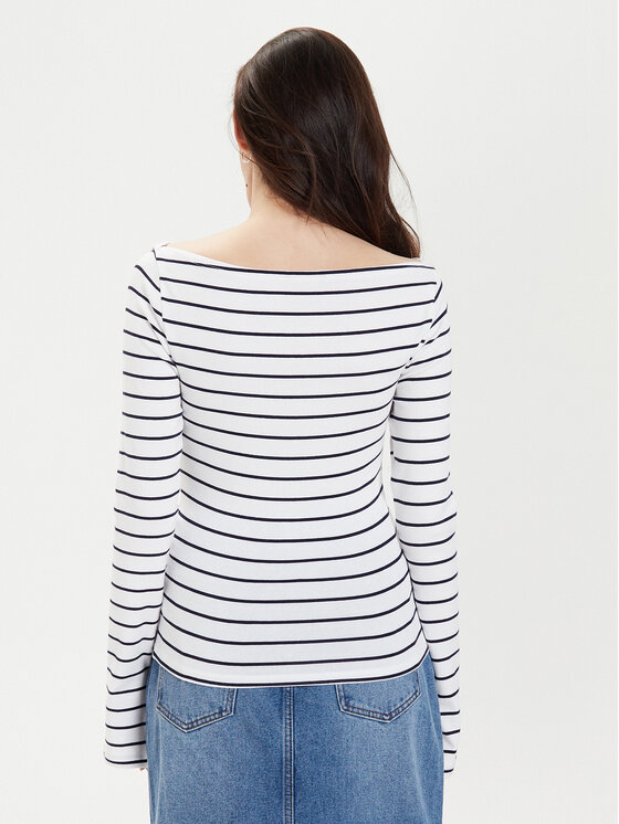 Gina Tricot Gina Tricot Blúzka 21470 Biela Regular Fit