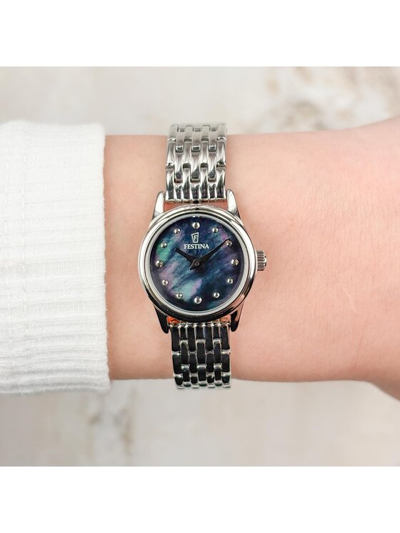 Festina Festina Hodinky F20749-6 Strieborná
