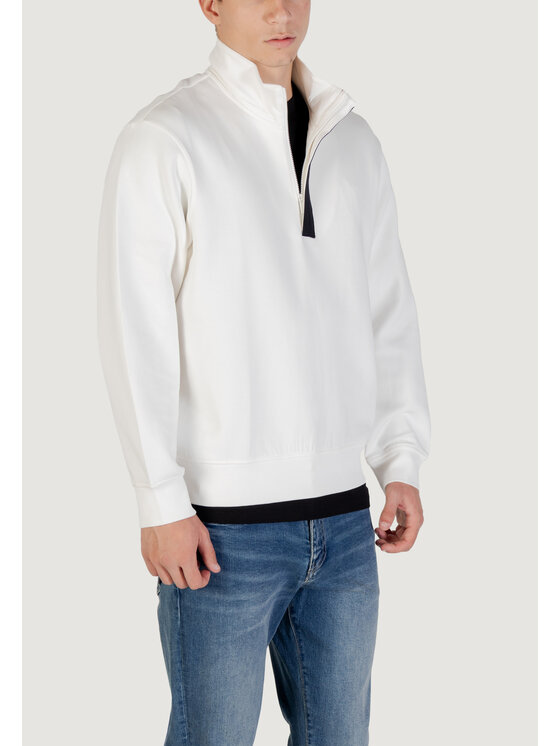 Armani Exchange Armani Exchange Felpa XM001295 AF10818 Bianco Casual Fit