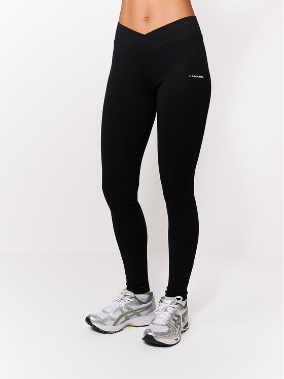 La Mania La Mania Leggings PLAZA Nero Basic Fit