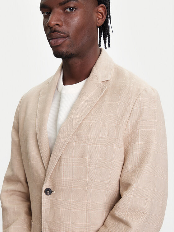 United Colors Of Benetton United Colors Of Benetton Піджак 23B3UW014 Бежевий Regular Fit