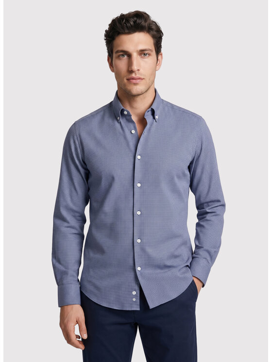 Pako Lorente Pako Lorente Koszula P26WF-1X-004 Niebieski Slim Fit