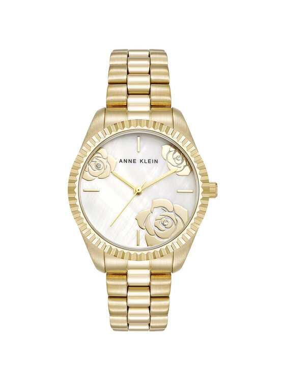 Anne Klein Anne Klein Zegarek AK-5288FMGB Złoty