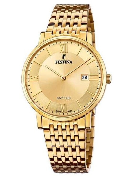 Festina Festina Zegarek F20020/2 Złoty