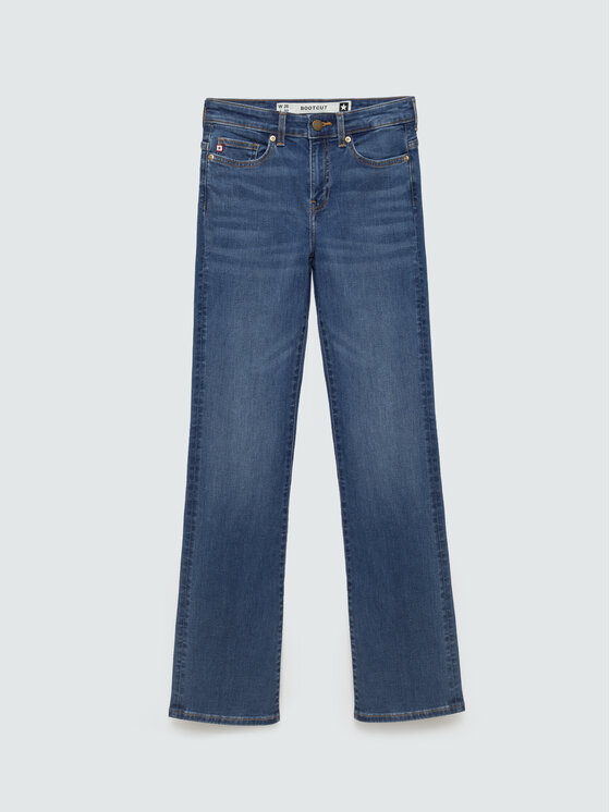 BIG STAR BIG STAR Jeansy ADELA BOOTCUT Granatowy Bootcut Fit