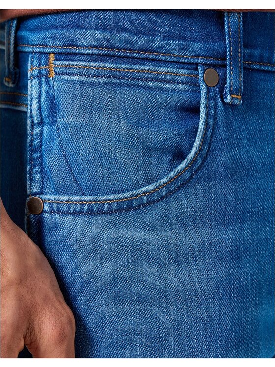 Wrangler Wrangler Jeansy GREENSBORO Niebieski Regular Fit