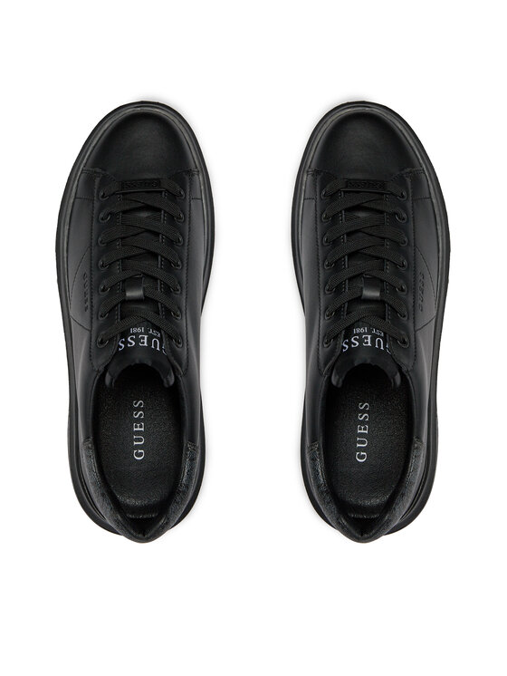 Guess Guess Sneakersy Elba FMPVIB LEA12 Czarny