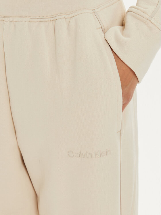 Calvin Klein Underwear Calvin Klein Underwear Donji dio trenerke 000QS7262E Bež Regular Fit