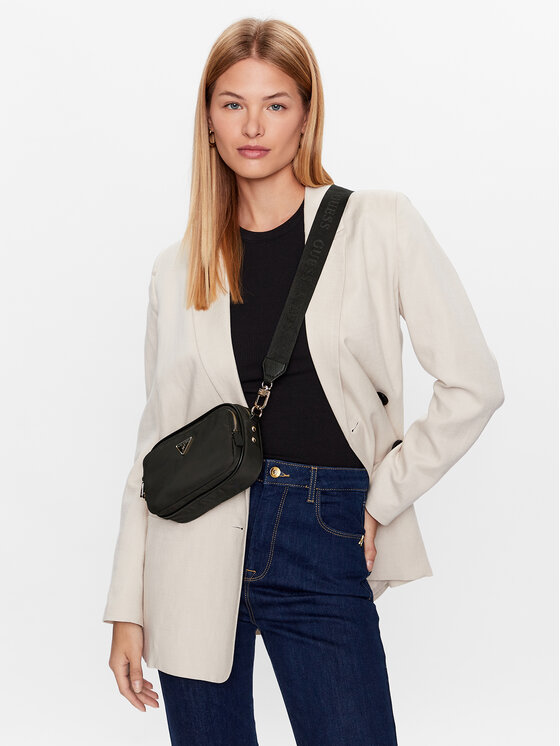 Guess Guess Ročna torba Eco Gemma (EYG) HWEYG8 39572 Črna