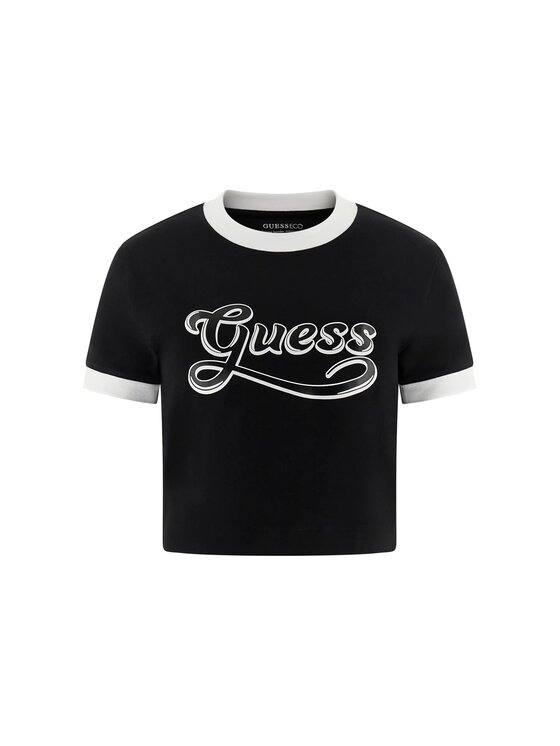 Guess Guess T-Shirt 178543 Černá Classic Fit