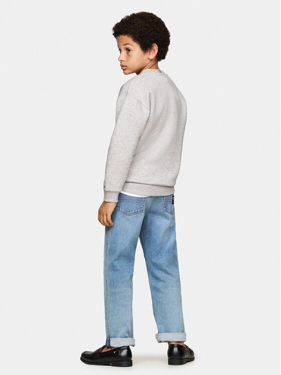 Tommy Hilfiger Tommy Hilfiger Суитшърт Nautical KB0KB09192 Сив Regular Fit