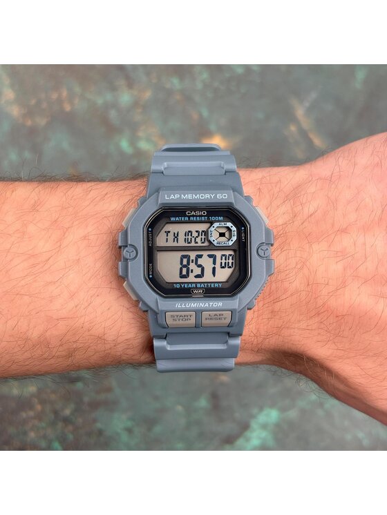 Casio Casio Zegarek WS-1400H-2AVEF Szary