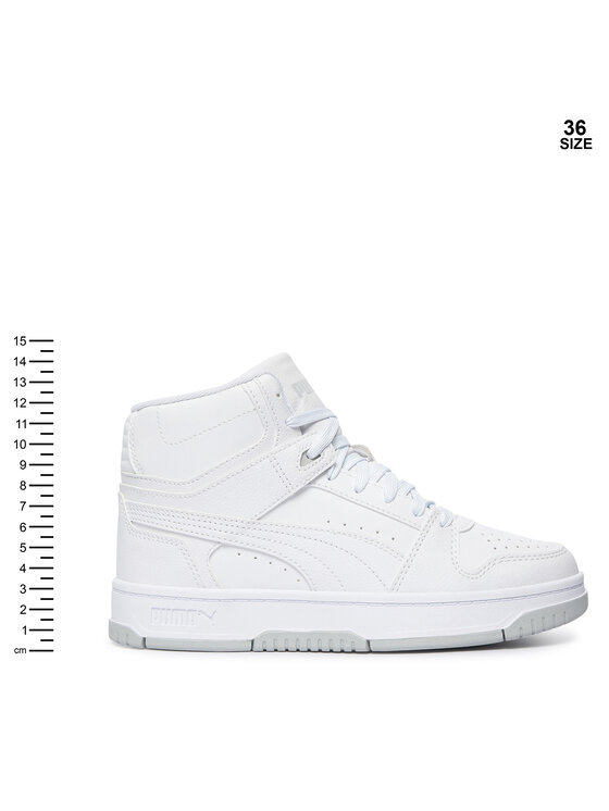 Puma Puma Снікерcи Rebound Slam Mid Jr 408800 Білий