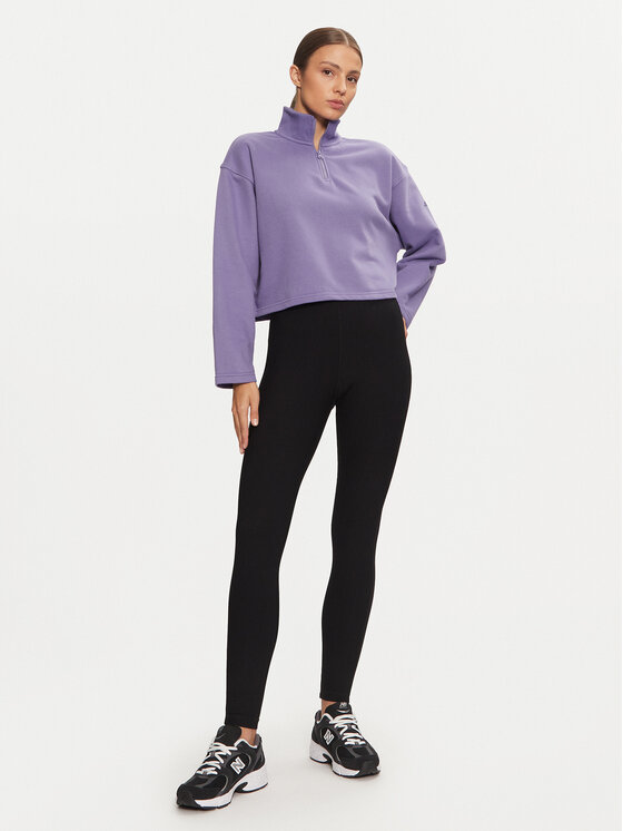 4F 4F Colanți 4FWAW24TTIGF185 Negru Slim Fit