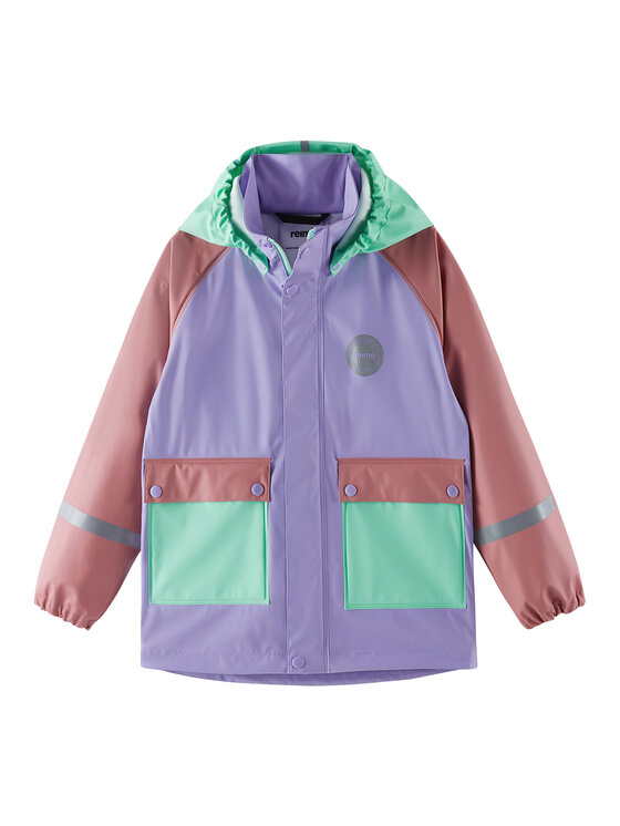 Reima Kurtka przeciwdeszczowa Suihku 5100385A Fioletowy Regular Fit