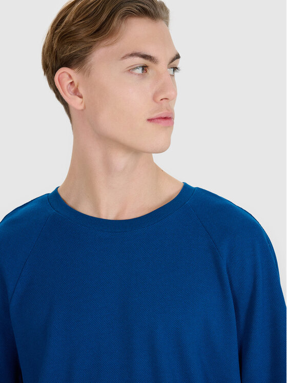 4F 4F T-Shirt MIDSHOP TEXTILE Turkusowy Oversize