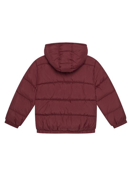 United Colors Of Benetton United Colors Of Benetton Μπουφάν χειμωνιάτικο 2WU0CN06N Μπορντό Regular Fit