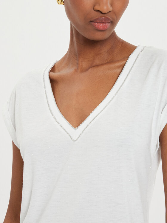Morgan Morgan T-Shirt 242-DAYA Bílá Regular Fit